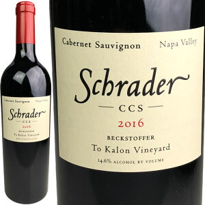 Schrader Cellars Cabernet Sauvignon CCS Beckstoffer To Kalon Vineyard [2016] / �V�����[�_�[ �J�x���l�E�\�[���B�j���� CCS �x�N�X�g�t�@�[ �g�E�J���� ���B�����[�h [US][WA98][��]
