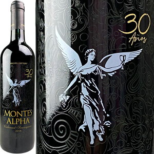 eX At@ Jxl \[Bj GfBVI ~^[_ 30 AjX 2018 / Montes Alpha Cabernet Sauvignon 30 anos Edicion Limitada 2018 [CL][WA91][]