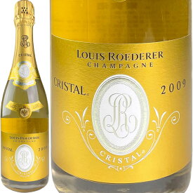 ルイ ロデレール クリスタル / Louis Roederer Cristal [2009]（並行品）【専用ギフトBOX入】[FR][白泡]