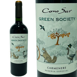 RmX O[ \TGeB Jl[ / Cono Sur Green Society Carmenere [sVT][CL][]