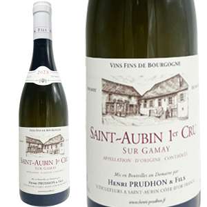 T g[o u v~G N V[ KC 2023 A v[h / Saint Aubin Blanc 1er Cru Sur Gamay 2023 Henri Prudhon [][FR]
