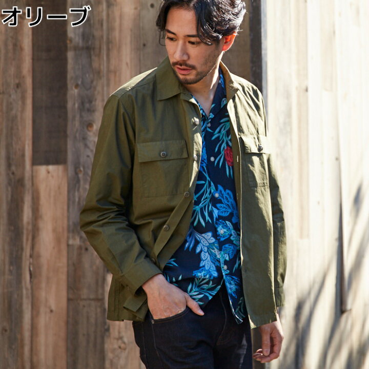 楽天市場 Reyn Spooner バックプリントミリタリーシャツ メンズright On ライトオン 19ss Rom 003 Reyn Spooner レインスプーナー ライトオン楽天市場店