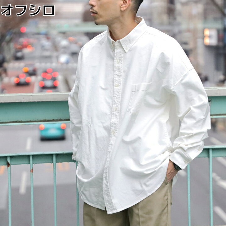 楽天市場 Back Number オックスフォードビッグシルエットシャツ メンズ トップス シャツ 羽織 Right On ライトオン Bn Back Number バックナンバー ライトオン楽天市場店