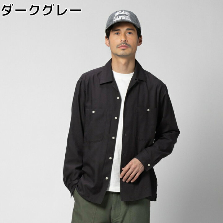 楽天市場】≪スペシャルプライス≫ BACK NUMBER レーヨン混長袖開襟 