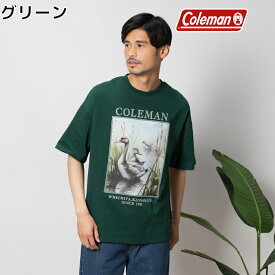 COLEMAN プリントTシャツRight-on ライトオン CM4100 COLEMAN コールマン