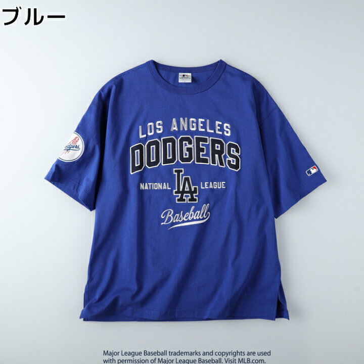 楽天市場】MLB 【MLB】別注ワッペン刺繍TシャツRight-on ライトオン 