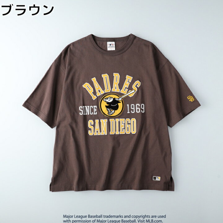楽天市場】MLB 【MLB】別注ワッペン刺繍TシャツRight-on ライトオン 