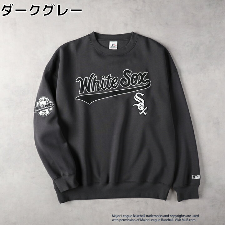 楽天市場】MLB 【別注】チームワッペンクルースウェット 