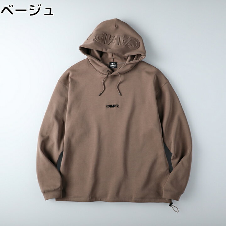 楽天市場 Camp7 エンボスロゴパーカー メンズright On ライトオン Cp Camp7 キャンプ7 ライトオン楽天市場店