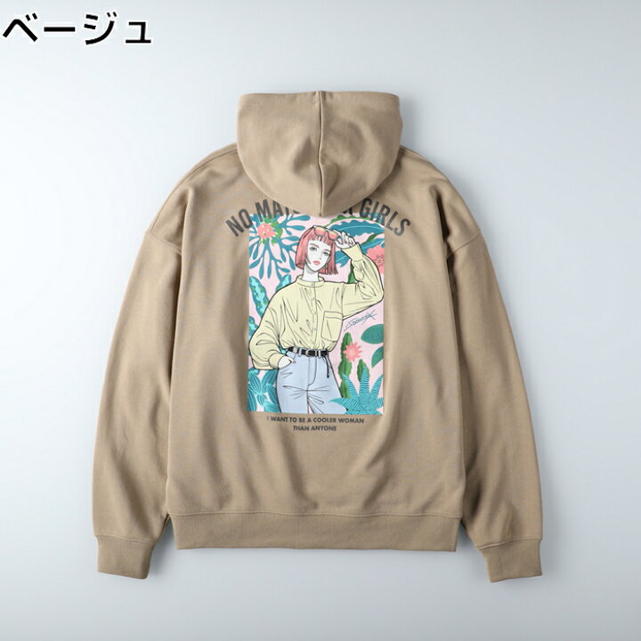 楽天市場 Back Number ガールズプリントパーカー メンズ あったか おしゃれ ペア カップル ペアルックright On ライトオン Bn Back Number バックナンバー ライトオン楽天市場店