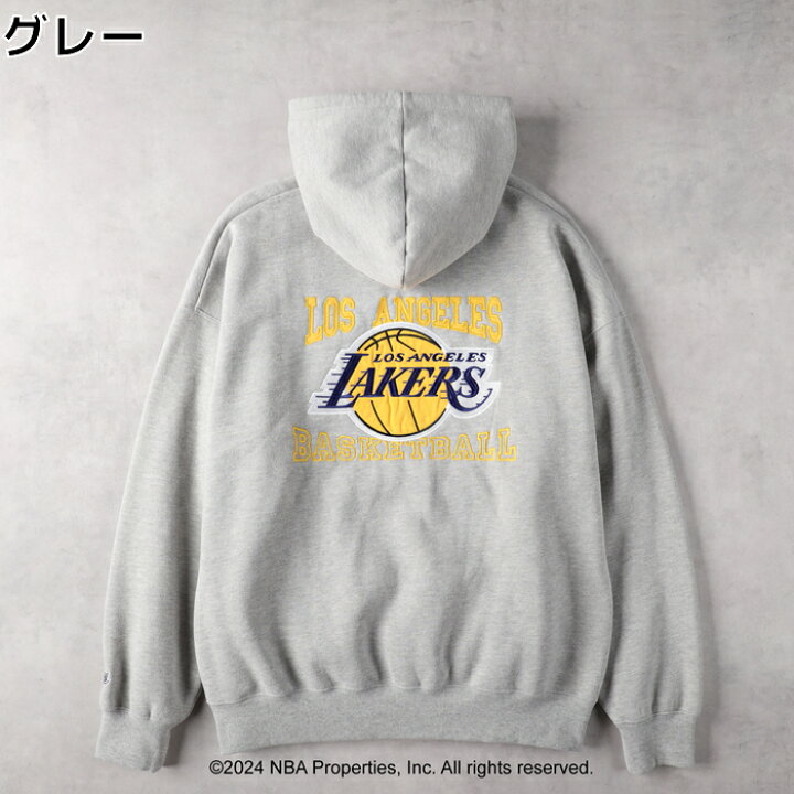 楽天市場】NBA 別注 チームロゴパーカー スウェット メンズ アップリケ  