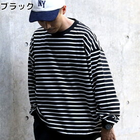 BACK NUMBER BIGヘビーウェイトボーダー メンズ トップス Tシャツ ロンT 長袖 ボーダー シンプル 着回し 大人 春 秋 冬 綿 100Right-on ライトオン BN4401415112 BACK NUMBER バックナンバー