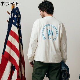 Hollywood athletic co サークルロゴロンTRight-on ライトオン HA004 Hollywood athletic co ハリウッドアスレチックカンパニー