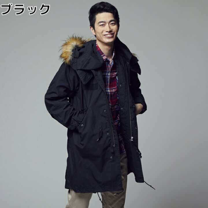 楽天市場】BACK NUMBER ライナー付き3wayモッズコート メンズRight-on 