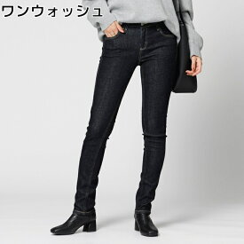 SOMETHING STANDARDSKINNY レディース デニム ジーンズ ボトム 体型カバー 美脚 人気 おしゃれ きれいRight-on ライトオン SKY36-100 SOMETHING サムシング