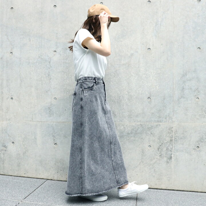楽天市場 Honeysuckle Rose デニムセミフレアスカートright On ライトオン Hr Honeysuckle Rose ハニーサックルローズ ライトオン楽天市場店