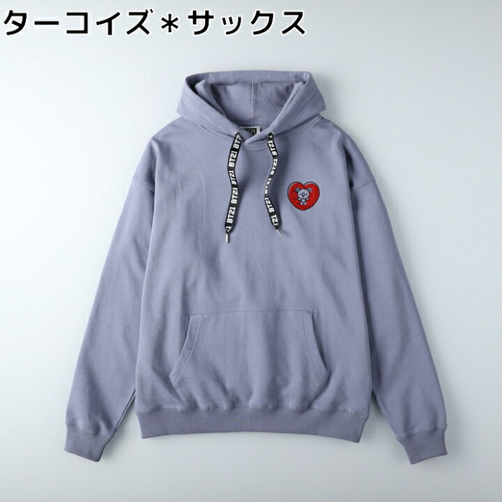 楽天市場 Bt21 Bt21 プリントパーカー お揃い ペアルック リンクコーデ あったか おしゃれ 冬 秋 長袖 スウェット リモートワーク スポーツミックスright On ライトオン 04 00 Bt21 ビーティー21 ライトオン楽天市場店