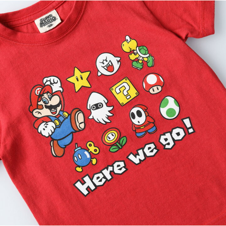 楽天市場 Other プリントtシャツ マリオ キッズright On ライトオン Other 未入力 ライトオン楽天市場店