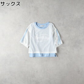 VIVIAN BLUE メッシュドッキングトップスRight-on ライトオン VI46032019 VIVIAN BLUE ヴィヴィアンブルー