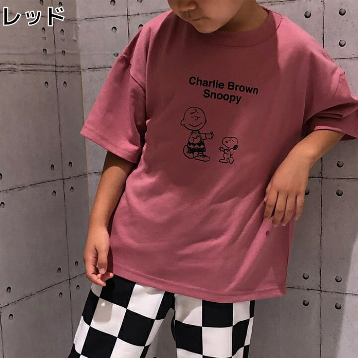 楽天市場 Peanuts プリントtシャツ スヌーピー Right On ライトオン Sn 21s013k Peanuts ピーナッツ ライトオン 楽天市場店