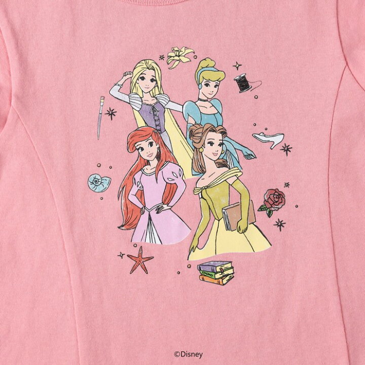送料込 アリエル 重ね着 ｔシャツ カットソー タンクトップ レイヤード トップス ディズニー リトルマーメイド プリンセス 買取り実績