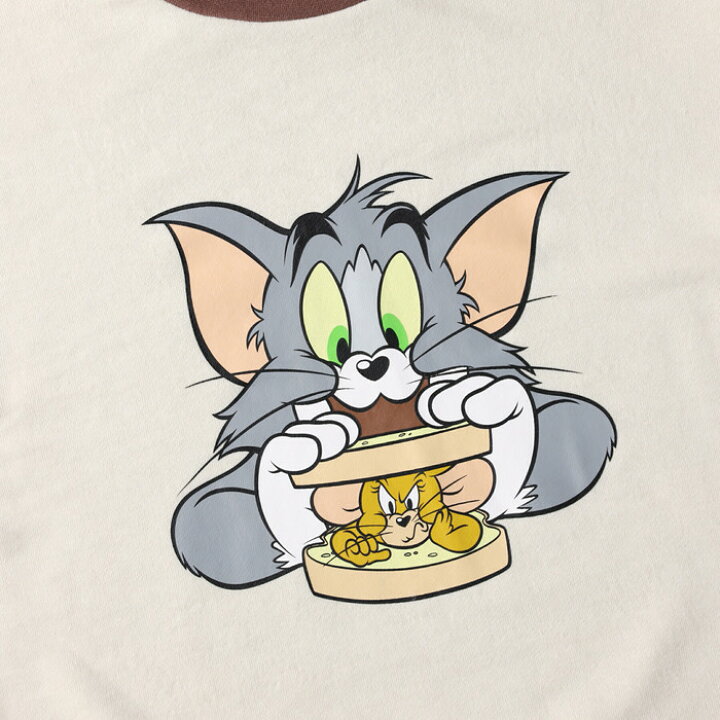 楽天市場 Tom And Jerry プリントクルーネックトレーナー トムとジェリー Right On ライトオン Tom And Jerry トムアンドジェリー ライトオン楽天市場店