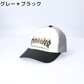 thrasher ファイヤーロゴキャップRight-on ライトオン DS1813 thrasher スラッシャー