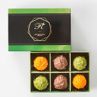 バレンタイン チョコレート 【トリュフ6（グリーン）】 リーガロイヤルホテル スイーツ チョコ プレゼント ギフト 義理チョコ バレンタインデー