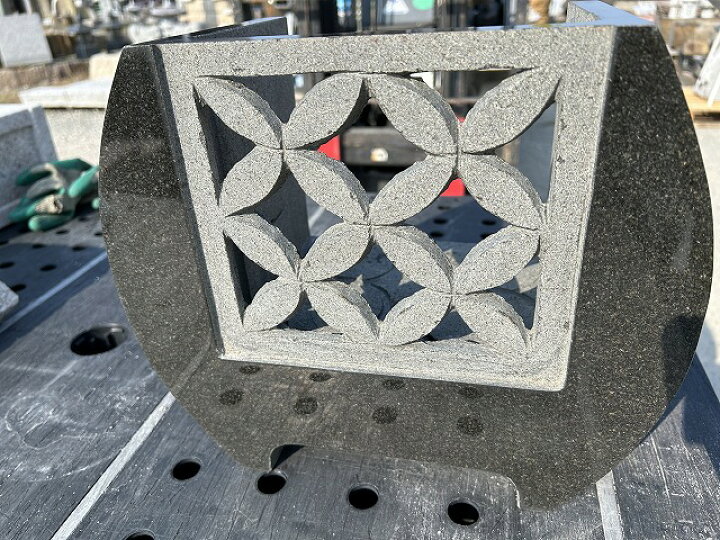 楽天市場】「展示品アウトレット」灯篭 1.2尺 黒 御影石 灯籠 造園 