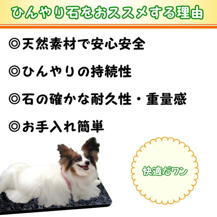 楽天市場】ペットひんやり石2枚セット桜御影石40×40cm厚み1.5cm薄くて 