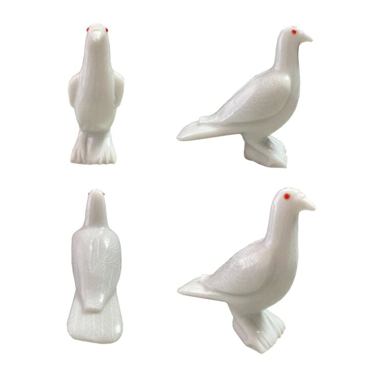 楽天市場】ハトの置物 大理石鳩 白鳩 はと とり 置物 置き物 玄関 