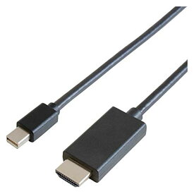 GOPPA ゴッパ MiniDisplayPort HDMI変換ケーブル 1m ブラック GP-MDPHD/K-10