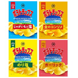 【マラソン限定！エントリー全品P10倍！最大39倍!!】湖池屋 売れ筋ポテトチップス 4種アソート 計12袋