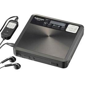 オーム電機 AudioComm 語学学習用ポータブルCDプレーヤー Bluetooth機能付 ブラック CDP-550N 03-7250 OHM