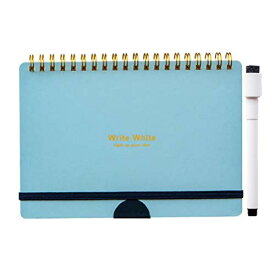 学研ステイフル ホワイトボード ノート Write White B6 ブルー D08030