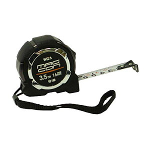 WIZ'A マグコン ロック式コンベックス 16mm幅×3.5m 両面メートル目盛り JISJQA1級 WZC1635