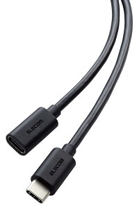 �G���R�� USB Type C �����P�[�u�� 1m USB2.0 480Mbps PD 60W�Ή� �u���b�N MPA-ECC10BK