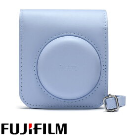 カメラケース（速写ケース）チェキ instax mini12用 ブルー チェキ ケース プレゼント 女性 子供 ギフト 送料無料 FUJIFILM 富士フイルム フジフィルム