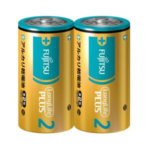 アルカリ乾電池 単2形 2本パック LR14LP(2S) 富士通 FDK