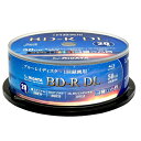 【在庫あり・即納可】ブルーレイディスク bluray 1回録画用 BD-R DL 片面2層 50GB 20枚 4K BS CS 地デジ 録画用 キズ・ほこり・汚れから記録データを守るハードコート仕様 インクジェットプリンター対応 ホワイトレーベル BR260EPW4X.20SP RiTEK RiDATA