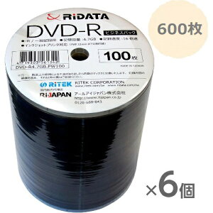 DVD-R f[^L^p 4.7GB 1`16{Ή 1L^p 600i100VNpbN×6j rWlXpbN zCg[x ChΉ DVD-R4.7GBPW100 RiDATA