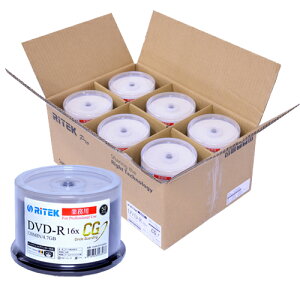 uVGP2021v܁E f[^p DVD-R 4.7GB 16{ Ritek Professional with "CG" Technology(Ritek Pro "CG") XshP[X50pbN×12Zbgi600jƖp ȃJ[g̔ ritek pro cg RITEK