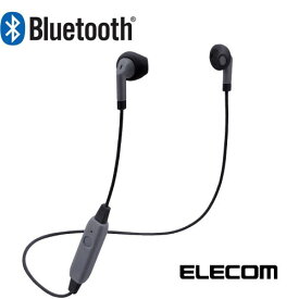 Bluetooth ワイヤレスヘッドホン FAST MUSIC LBT-F10IBK ブラック bluetooth イヤホン リモコンマイク付 エレコム ELECOM