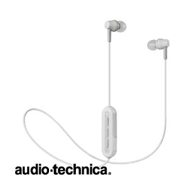 イヤホン ワイヤレスヘッドホン Bluetooth対応 ホワイト ATH-CK150BT WH 高音質 音量調整可能 音漏れしにくい ブルートゥース ver5.0 マルチペアリング 防滴仕様 ハンズフリー通話 コンパクト おしゃれ かわいい audio-technica オーディオテクニカ