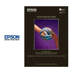 Velvet Fine Art Paper t@CA[g A4 10 0.48mm Fx94 KA410VFA ʐ^ OtBbNA[g t@CA[g EPSON Gv\
