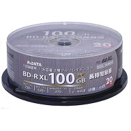 【在庫あり】ブルーレイディスク BD-R XL 片面3層 100GB 20枚 スピンドルケース 4K BS CS 地デジ 1回録画…