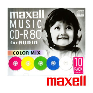CD-R yp 10pbN 5mmXP[X CDRA80MIX.S1P10S maxell }NZ