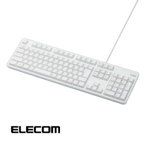 �L���t���L�[�{�[�h �e���L�[�t 1.5m �z���C�g TK-FCM104WH �G���R�� ELECOM