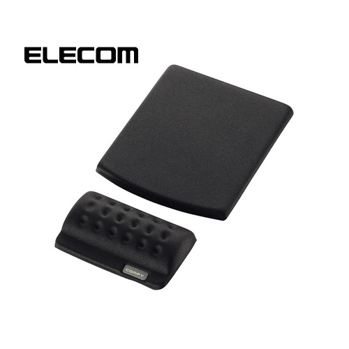 クーポン利用でお得にお買い物 COMFY 気質アップ リストレスト マウスパッド 新商品!新型 エレコム ELECOM MP-114BK ブラック