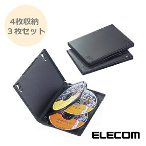 DVD g[P[X 4[ 3Zbg ubN CCD-DVD08BK dvdP[X [P[X y ɂ wx ACRV[t fBXNP[X GR@ELECOM